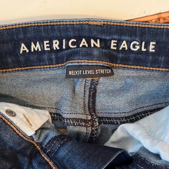 American Eagle Next level stretch Jean shorts - Picture 3 of 4